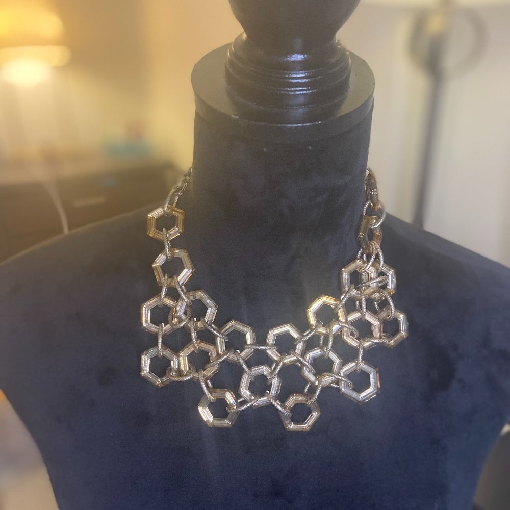 Beautiful gold necklace